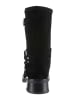 Heine Leder-Stiefel in Schwarz