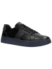 Wojas Leder-Sneakers in Schwarz/ Dunkelblau
