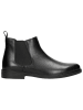 Wojas Leder-Boots in Schwarz