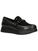 Wojas Leder-Slipper in Schwarz