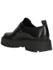 Wojas Leder-Slipper in Schwarz