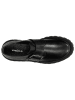 Wojas Leder-Slipper in Schwarz