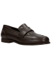 Wojas Leren mocassins zwart/bruin