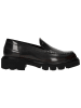 Wojas Leren mocassins zwart/rood
