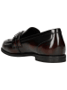 Wojas Leren mocassins zwart/rood
