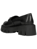 Wojas Leren mocassins zwart