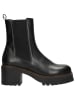 Wojas Leder-Stiefeletten in Schwarz
