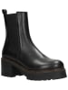 Wojas Leder-Stiefeletten in Schwarz