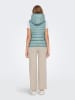 ONLY Doorgestikte bodywarmer turquoise