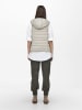 ONLY Doorgestikte bodywarmer crème