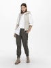 ONLY Doorgestikte bodywarmer crème
