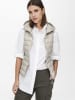 ONLY Doorgestikte bodywarmer crème