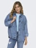 ONLY Spijkerblouse blauw