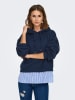 ONLY Hoodie donkerblauw