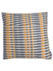 David Fussenegger Kussenhoes "Deco - Rippen" blauw/geel