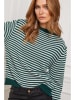 So Cachemire Pullover in Grün/ Creme