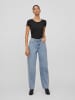 Vila Spijkerbroek - tapered fit - lichtblauw
