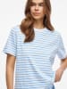 Vila Shirt in Hellblau/ Weiß
