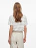 Vila Shirt kaki/wit