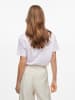Vila Shirt wit/lichtroze