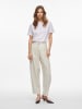 Vila Shirt wit/lichtroze
