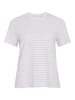 Vila Shirt in Weiß/ Rosa