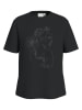 Vila Shirt in Schwarz