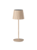 lumisky Lampa stołowa LED "Abby" w kolorze kremowym - wys. 29 x Ø 11 cm