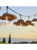 lumisky Lichtergirlande "Tahiti" in Hellbraun - (L)18,6 m