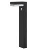 lumisky Solar-Gartenstecker "Cenova" in Schwarz - (B)16,5 x (H)50 x (T)9 cm