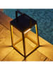 lumisky Solarlantaarn "Verona" bruin - (B)18 x (H)30 x (D)18 cm