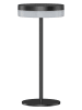 lumisky Solar-Tischleuchte "Vivia Mini" in Schwarz - (H)27,2 x Ø 15,5 cm