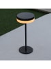 lumisky Solar-Tischleuchte "Vivia Mini" in Schwarz - (H)27,2 x Ø 15,5 cm