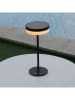 lumisky Solar-Tischleuchte "Vivia Mini" in Schwarz - (H)27,2 x Ø 15,5 cm