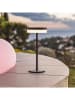lumisky Solar-Tischleuchte "Vivia Mini" in Schwarz - (H)27,2 x Ø 15,5 cm