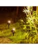 lumisky Solarna lampa najazdowa "Mini Roundy" w kolorze czarnym - 14,3 x 28,2 x 8,7 cm