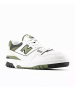 New Balance Leren sneakers "BB550" wit/kaki