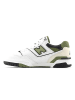 New Balance Leren sneakers "BB550" wit/kaki
