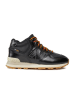 New Balance Leder-Sneakers "U574" in Schwarz