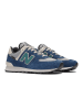 New Balance Leder-Sneakers "574" in Dunkelblau