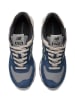 New Balance Leder-Sneakers "574" in Dunkelblau
