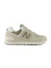 New Balance Leder-Sneakers "574" in Grün