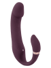 Orion Podwójny wibrator w kolorze fioletowym - dł. 18,7 cm