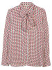 Herrlicher Blouse "Nicola" rood/donkerblauw/wit