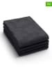 Brandt 4-delige set: servetten antraciet - (L)50 x (B)50 cm