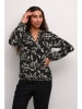 Kaffe Bluse "Ditte" in Schwarz/ Sand