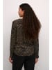 Kaffe Blouse "Ditte" bruin/zwart