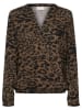 Kaffe Bluse "Ditte" in Braun/ Schwarz