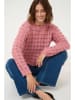 Kaffe Pullover "Elena" in Rosa