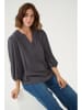Kaffe Bluse "Anny" in Anthrazit